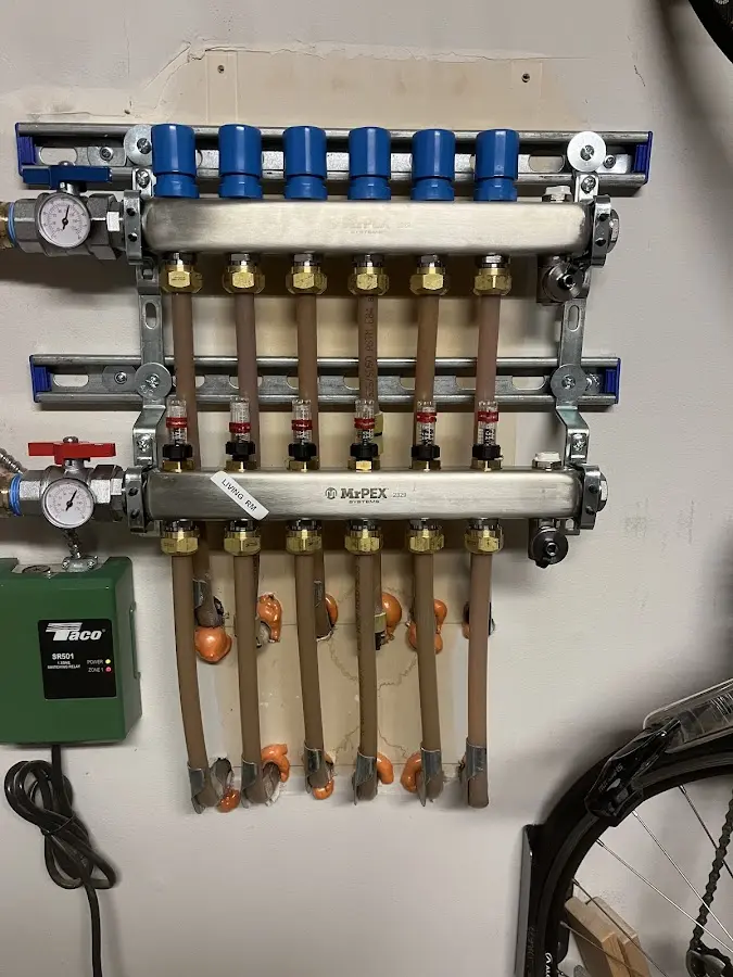 Plumber performing Leak Detection at a residential property in San Diego